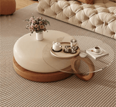 Gharaana Centre Tables Amiya Modern Wooden Nesting Centre Tables